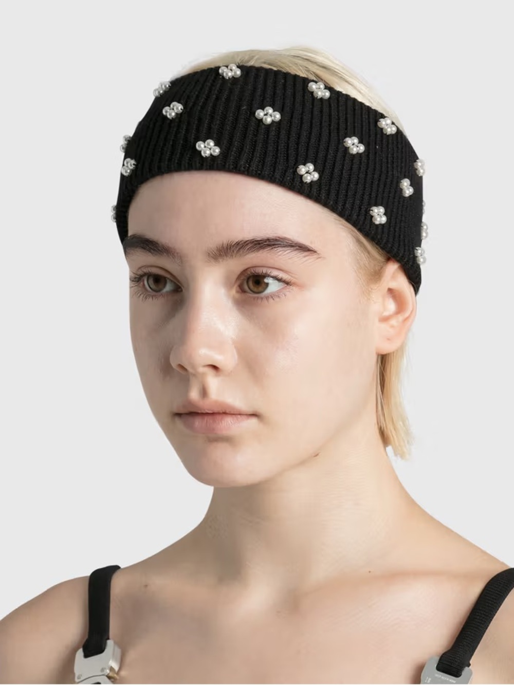 Lele Sadoughi Pearl Cluster Ear Warmer NWT One size